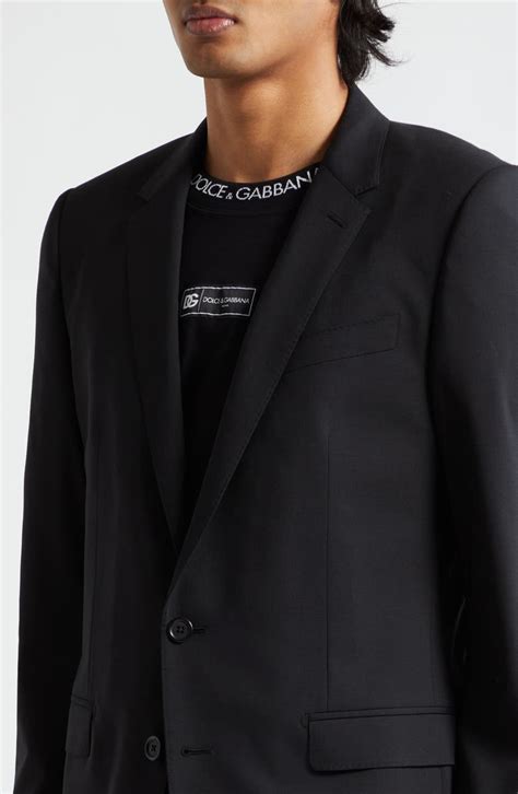 Dolce&Gabbana Martini Fit Stretch Wool Suit 